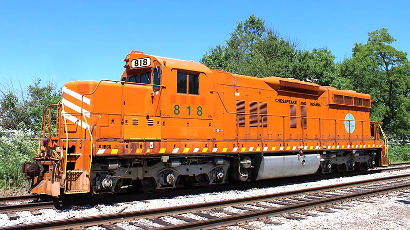 Former EJ&E SD-M donated to Hoosier Valley Railroad Museum