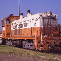 Illinois Central SW14 Preserved by Monticello Railway Museum