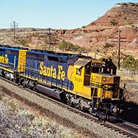 A History of Santa Fe SD45-2s