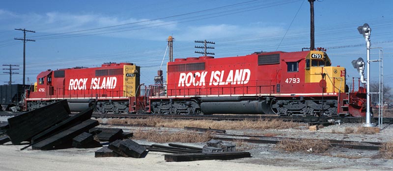 Rock Island SD40-2s: 4790–4799