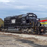 Norfolk & Western SD40-2 Restored to Original 1978 Appearance by Kentucky Steam Heritage Corp.